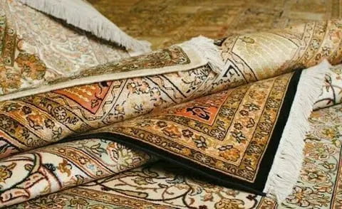 تصویر 1 از فرش ابریشمی ساده درجه یک